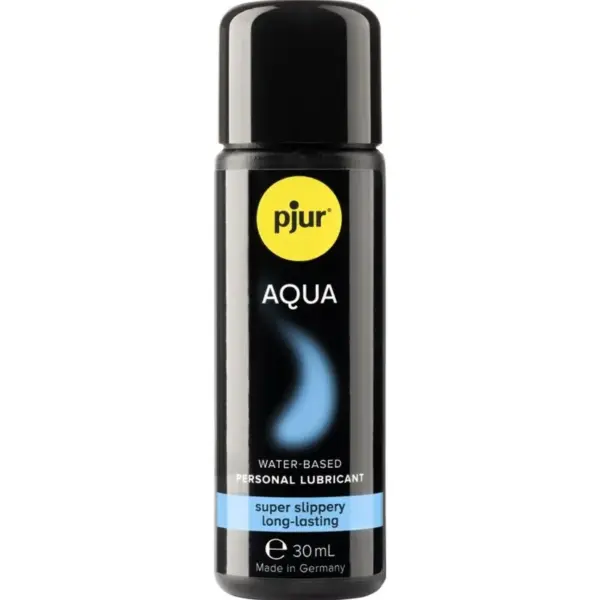 PJUR - Aqua Lubricante Base Agua 30 ML: Placer Duradero y Suave