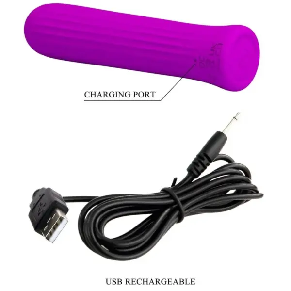 PRETTY LOVE - BLANCHE VIBRADOR ESTIMALADOR ROSA - Imagen 6