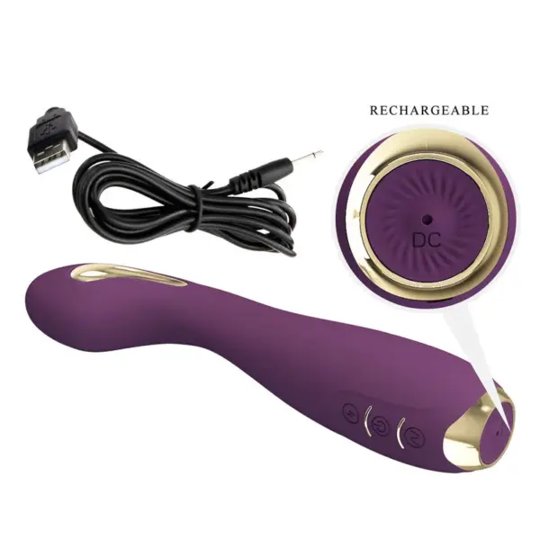 Pretty Love - Vibrador electroshock por control por app lila - Imagen 5