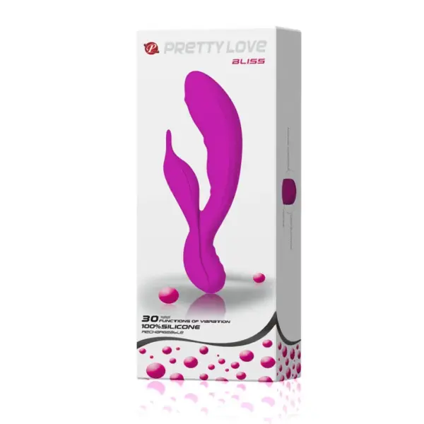 Pretty Love - Masajeador lila de alta gama Bliss - Imagen 11
