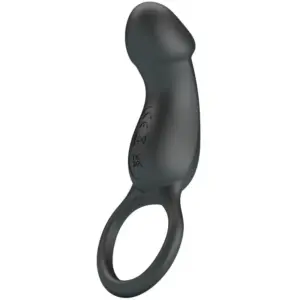 Pretty Love - Anillo Vibrador con Estimulador Negro