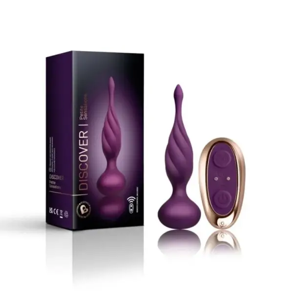 ROCKS-OFF - Estimulador Anal Discover en Lila para Placer Infinito - Imagen 2