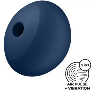 Satisfyer - Air Power 4 Estimulador & Vibrador 12 Vibraciones Azul