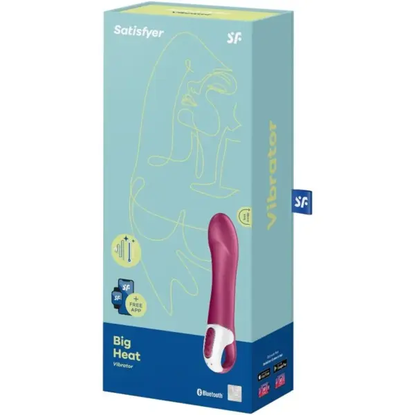 Satisfyer - Big Heat Vibrador Punto G con Calor - Imagen 4
