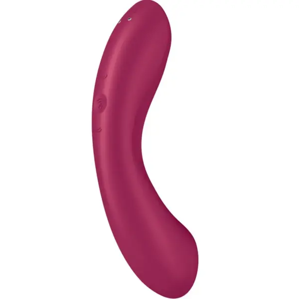 Satisfyer - Curve Trinity 1 Air Pulse Vibration Rojo - Imagen 5