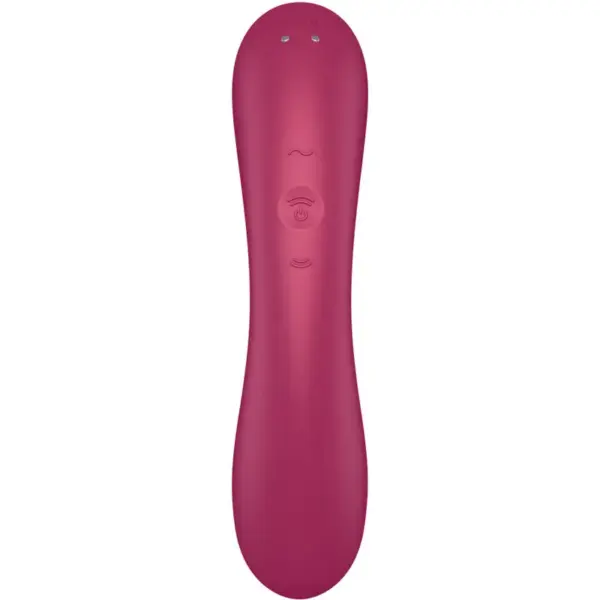 Satisfyer - Curve Trinity 1 Air Pulse Vibration Rojo - Imagen 6