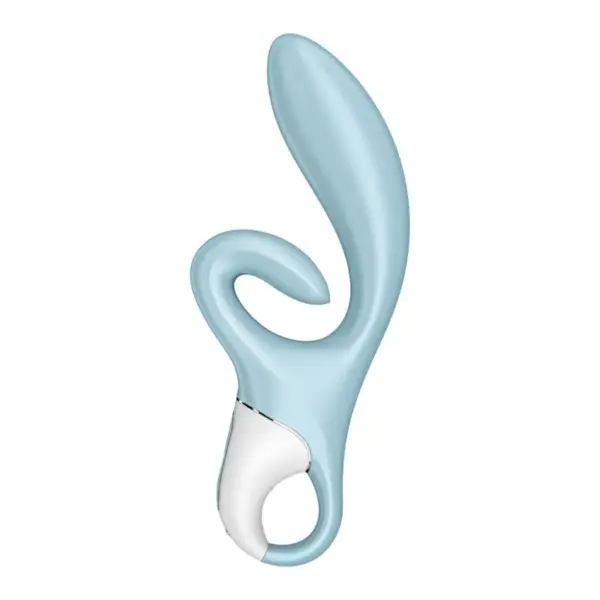 Satisfyer - Vibrador Rabbit Touch Me Azul para Placer Doble - Imagen 2