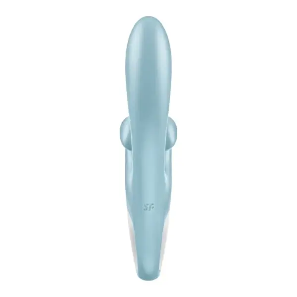 Satisfyer - Vibrador Rabbit Touch Me Azul para Placer Doble - Imagen 3