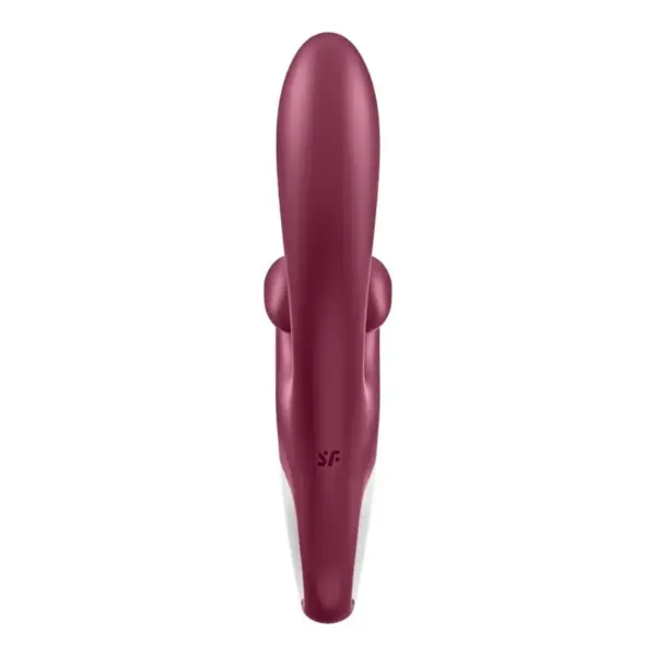Satisfyer - Vibrador Rabbit Rojo para Placer Doble - Imagen 3