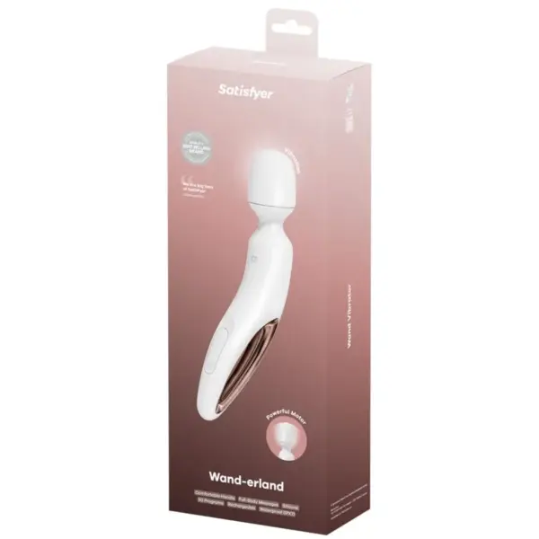 Satisfyer - Wand-erland Masajeador Vibrador Blanco - Imagen 5