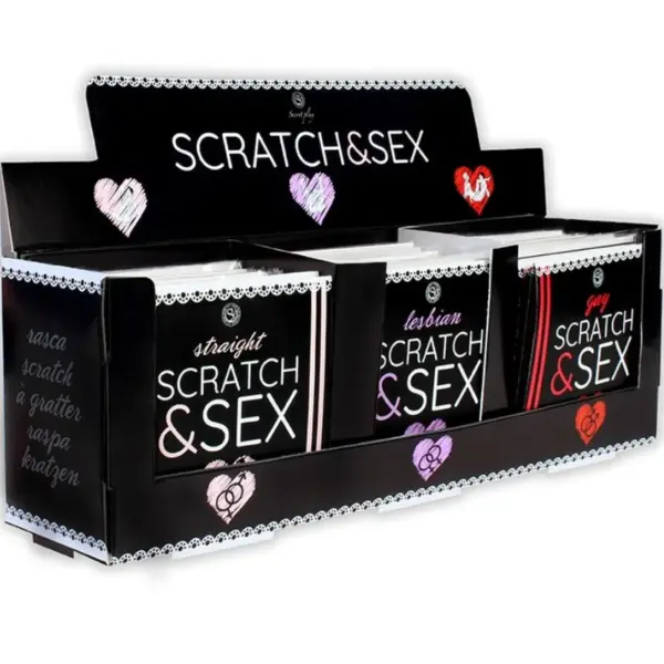 SECRETPLAY - DISPLAY + POSTURAS SCRATCH & SEX: Diversión Erótica para Todos