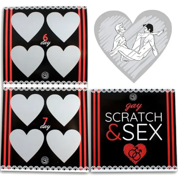 SECRETPLAY - Scratch & Sex Juego Parejas Gay - Imagen 2