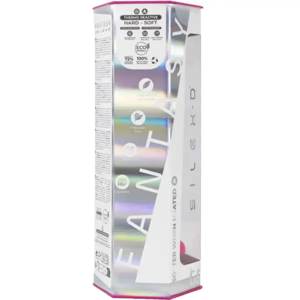 SILEXD - Dreamy Dildo Fantasy Silicona Líquida Termoreactivo Fucsia 18.5 cm - Imagen 10