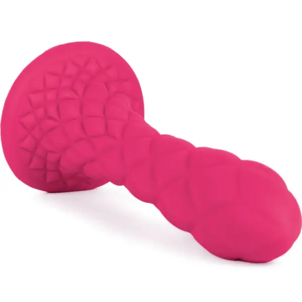 SILEXD - Dreamy Dildo Fantasy Silicona Líquida Termoreactivo Fucsia 18.5 cm - Imagen 3