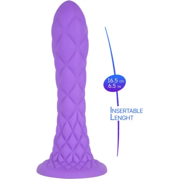 SILEXD - Dreamy Dildo Fantasy Silicona Líquida Termoreactivo Violeta - Imagen 8