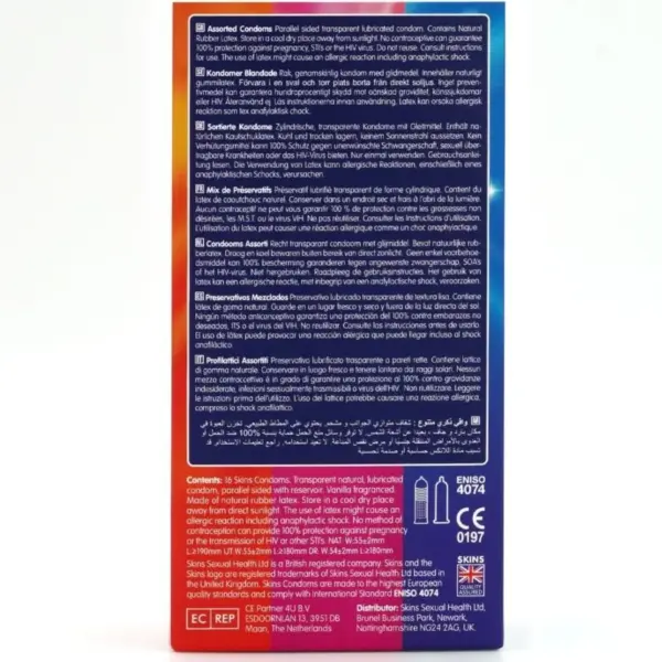 SKINS - SURTIDO PRESERVATIVOS PREMIUM PACK 16 - Imagen 4