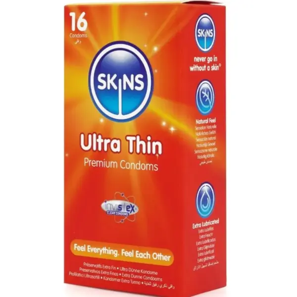Skins - Ultrafinos preservativos premium pack 16 - Imagen 2