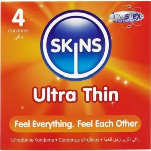 SKINS - Ultrafinosa Preservativos Premium Pack 4
