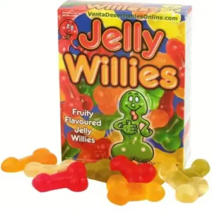 SPENCER & FLEETWOOD - Caramelos Masticables con Forma de Penes Sabor Frutas