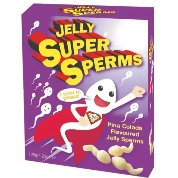 Spencer & Fleetwood - Gominolas Forma Esperma Sabor Piña Colada - Imagen 3