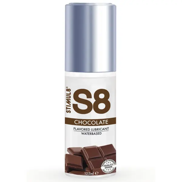STIMUL8 - Lubricante de Chocolate S8 125 ml: Placer Dulce para tus Momentos Íntimos