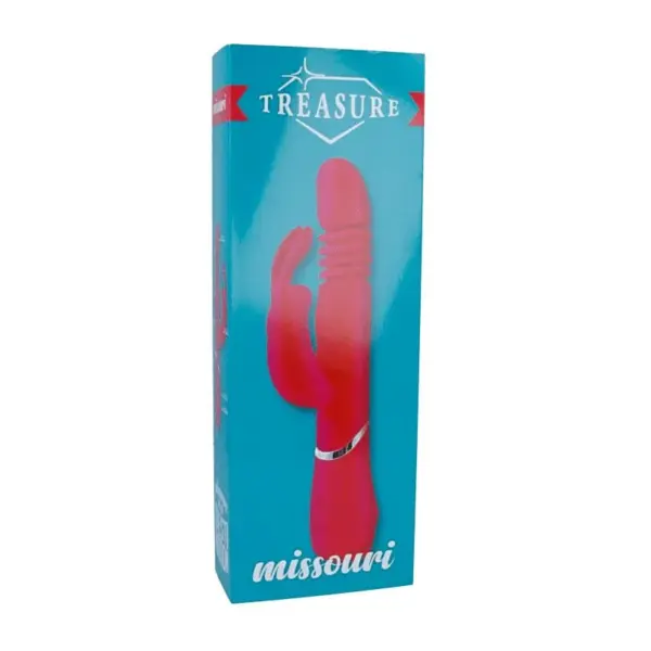 Treasure Missouri - Vibrador silicone rosa con movimiento inteligente - Imagen 3