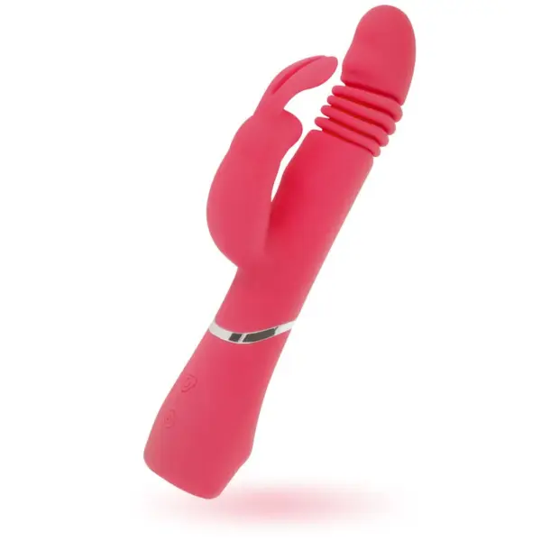 Treasure Missouri - Vibrador silicone rosa con movimiento inteligente - Imagen 5