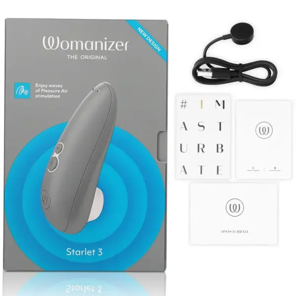 WOMANIZER - STARLET 3 Estimulador Clítoris Gris - Imagen 6