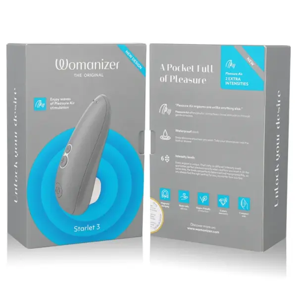 WOMANIZER - STARLET 3 Estimulador Clítoris Gris - Imagen 7