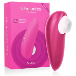 WOMANIZER - STARLET 3 Estimulador Clítoris Rosa