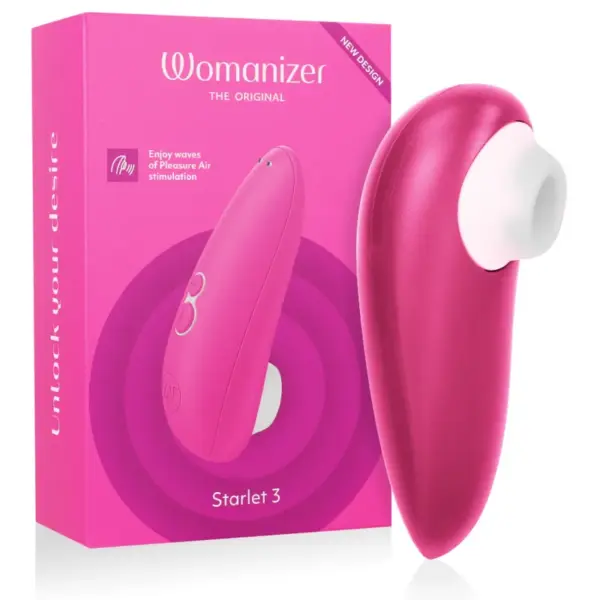 WOMANIZER - STARLET 3 Estimulador Clítoris Rosa