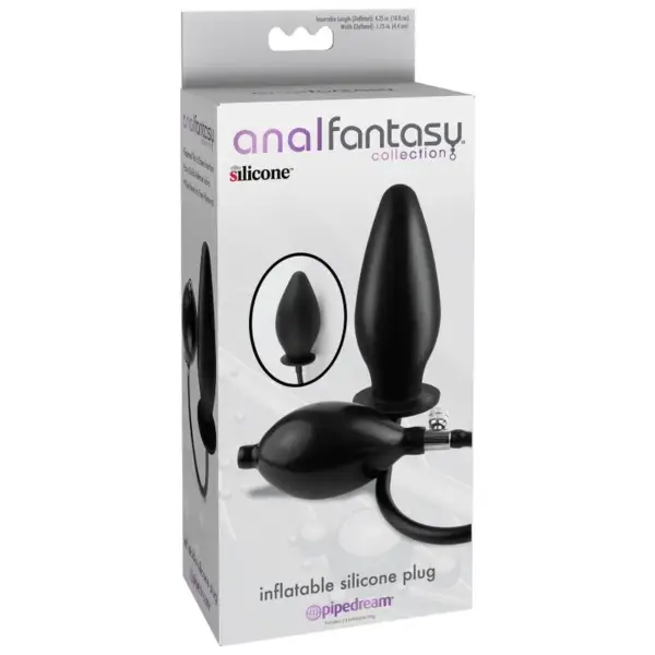Anal Fantasy - Plug Hinchable Silicona para Placer Anal Extremo - Imagen 3