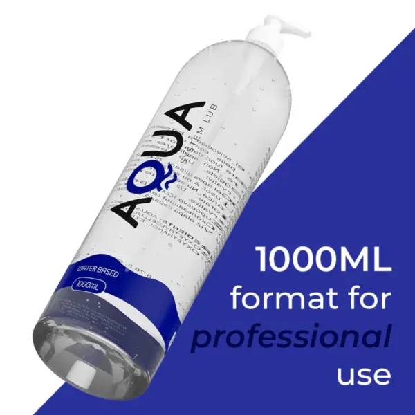 AQUA QUALITY - Lubricante Base de Agua 1000 ML para un Placer Inigualable - Imagen 2