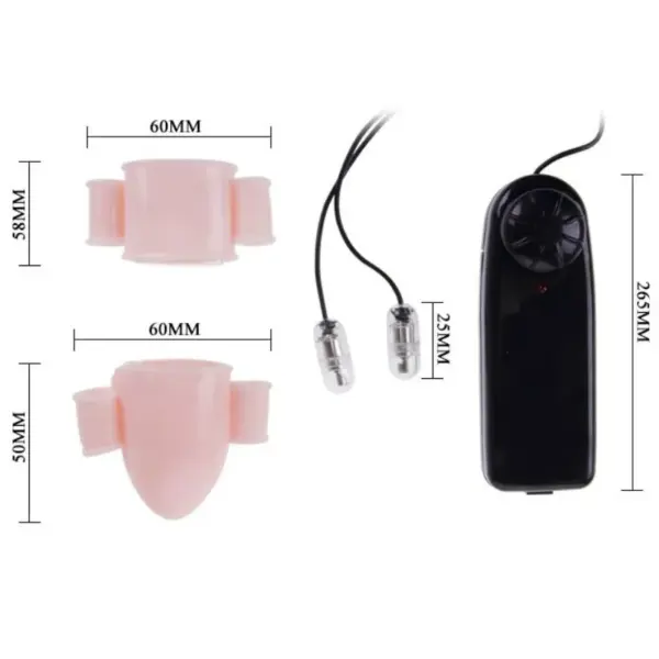 Alfred - Fundas vibradoras para pene con mando control remoto - Imagen 4