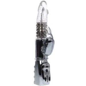 BAILE - Amour Missile Rotador Transparente 26.5 cm - Vibrador Erótico Avanzado