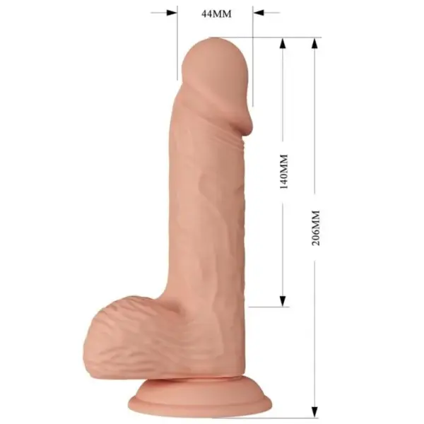 Beautiful Encounter - Dildo Realístico Flexible Catoblepas 20.6 cm Natural - Imagen 6