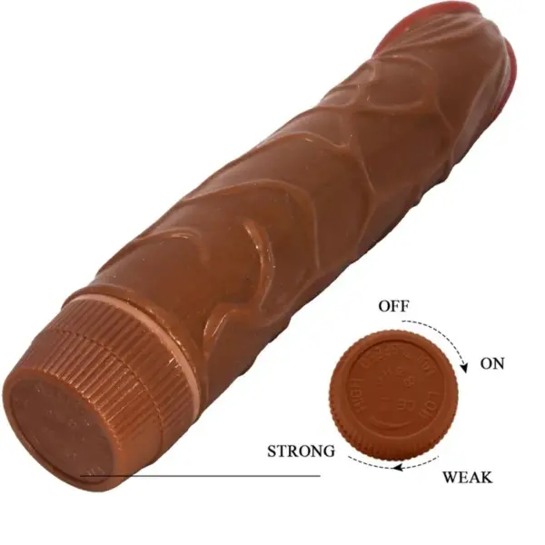 BAILE - Vibrador Realístico 22.5 cm Mulato para Placer Infinito - Imagen 5