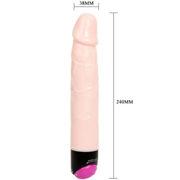 BAILE - Colorful Sex Vibrador con Rotación 24 cm para Placer Infinito - Imagen 3