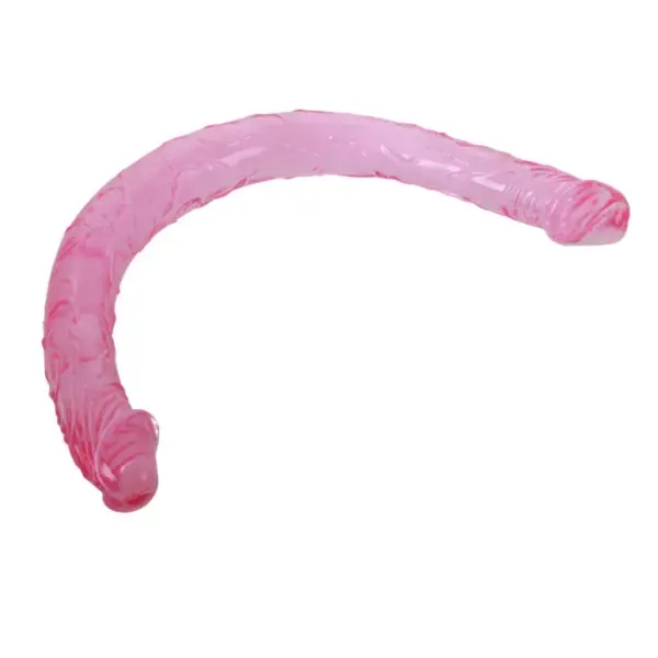 BAILE - Double Dong Azul 44.5 cm para Doble Placer - Imagen 4