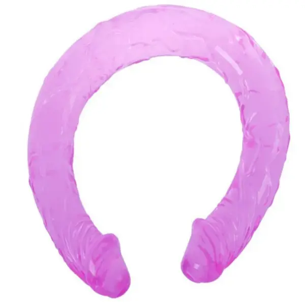 BAILE - Double Dong Lila 44.5 cm para Doble Placer - Imagen 6