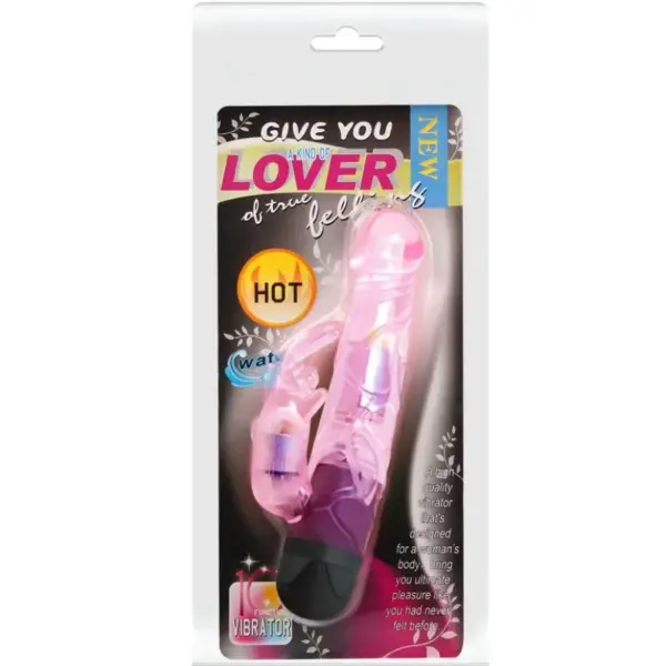BAILE - Vibrador rabbit rosa para un placer infinito - Imagen 3