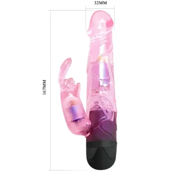BAILE - Vibrador rabbit rosa para un placer infinito - Imagen 4