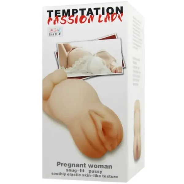 Temptation Passion - Mini Masturbador Masculino Mujer Embarazada - Imagen 8