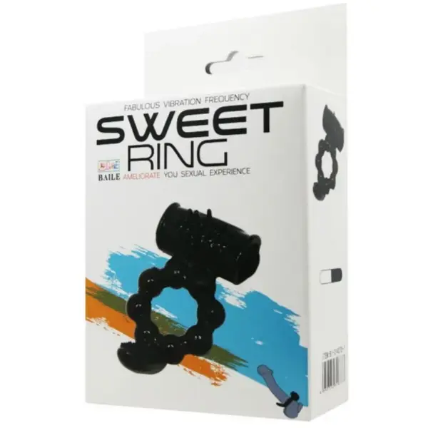 Baile - Sweet Ring Anillo con Doble Estimulador para Parejas - Imagen 7