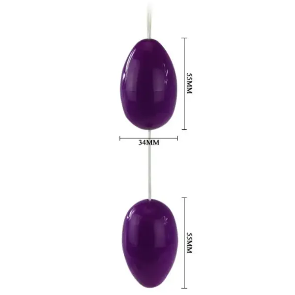 BAILE - Twins Balls Bolas Anales Rosa para Placer Infinito - Imagen 3
