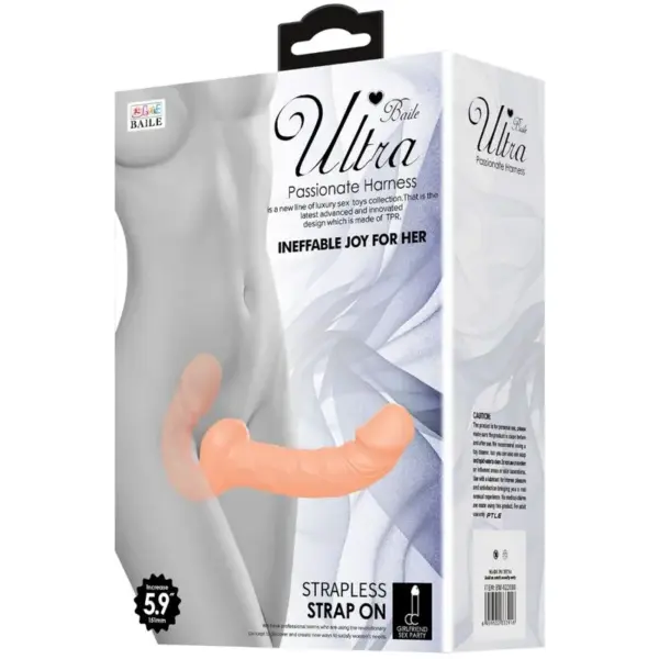 Pretty Love - Baile - Ultra Passionate Harness Dildo con Arnés Sin Sujeción - Imagen 3