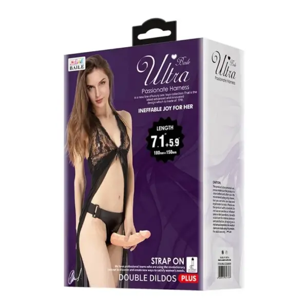 Baile - Ultra Passionate Harness Dildos Dobles con Arnés - Imagen 7