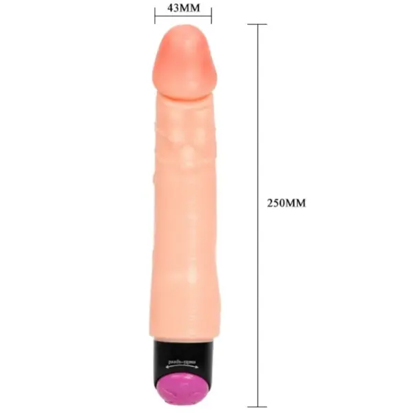 Baile - Vibrador Realístico Flexible 25 cm para Placer Unisex - Imagen 6