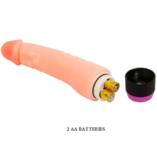 BAILE - Vibrador Realístico Flexible Natural de 24 cm - Imagen 8
