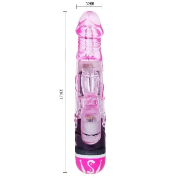 Pretty Love - Vibrador rabbit con licking morado - Imagen 4